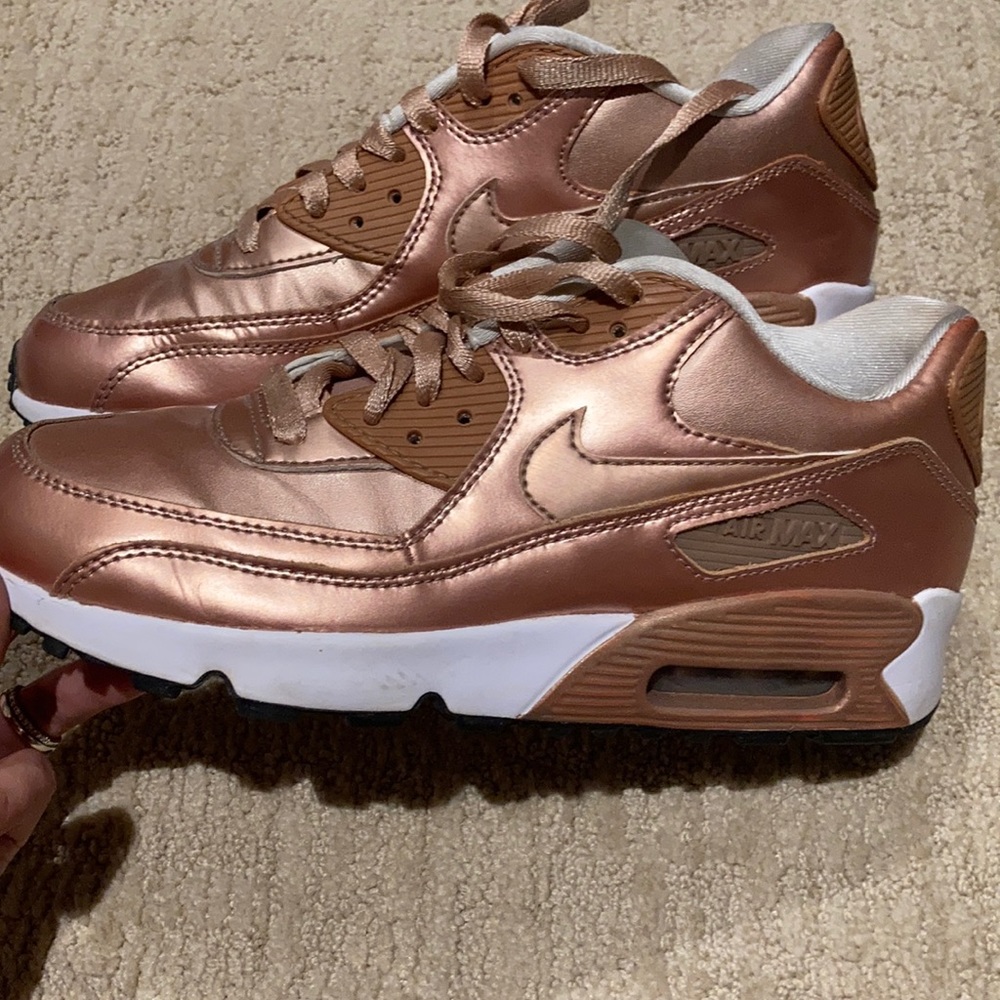 Rose gold Nike AirMax